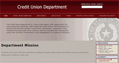 Desktop Screenshot of cud.texas.gov