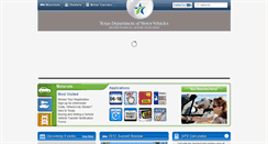 Desktop Screenshot of dmv.texas.gov