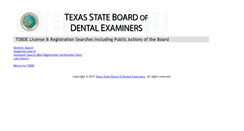 Desktop Screenshot of ls.tsbde.texas.gov